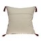 Edge Collections - 20 x 20 x 6 - Multicolored - Transitional Tasseled Pillow Cover from Parkland Collection - 1 Piece